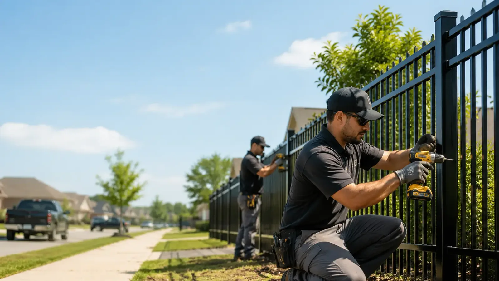 Metal Fence Installation in Valley City, OH